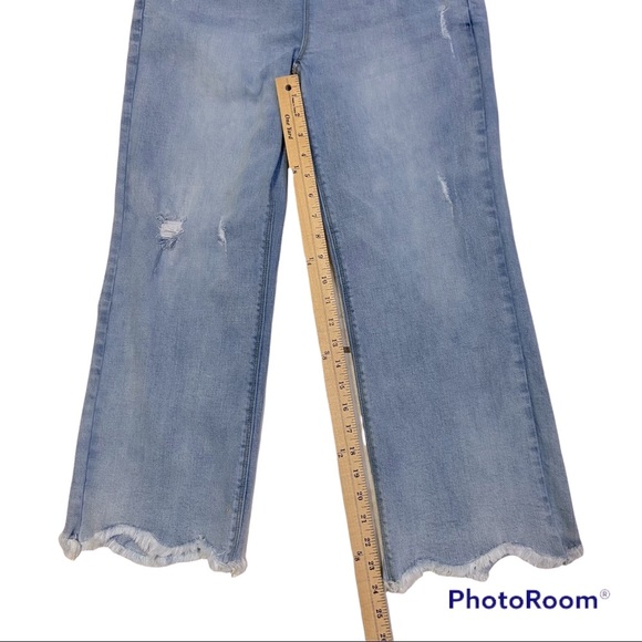 A Loves A Cropped Wide Leg High Waist Rise Jeans Women’s Size 28 - Picture 6 of 13